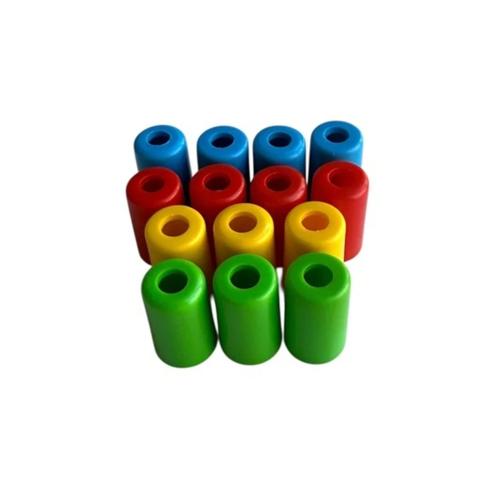 Trouble‎ Game Replacement Pieces Pegs Red Green Blue Yellow 14Pc Lot